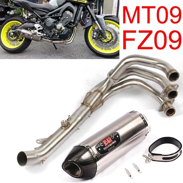 for mt09 mt-09 fz-09 not tracer 2014 2015 2016 2017 2018 motorcycle full exhaust systems yoshimura muffler slip on pipe
for mt09 mt-09 fz-09 not tracer 2014 2015 2016 2017 2018 motorcycle full exhaust systems yoshimura muffler slip on pipe
