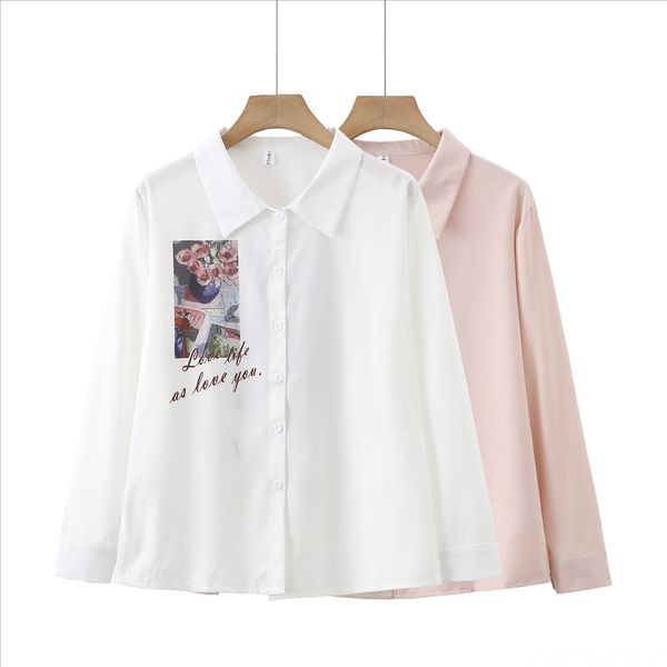 autumn 2020 hong kong style design shirt oil painting sense niche oil painting printing lapel long-sleeved shirt female, White
autumn 2020 hong kong style design shirt oil painting sense niche oil painting printing lapel long-sleeved shirt female, White