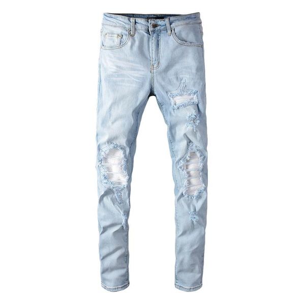 2020 amirl jeans #624 famous brand designer luxury jeans men fashion street wear mens biker jeans man popular hip hop pants, Blue
2020 amirl jeans #624 famous brand designer luxury jeans men fashion street wear mens biker jeans man popular hip hop pants, Blue