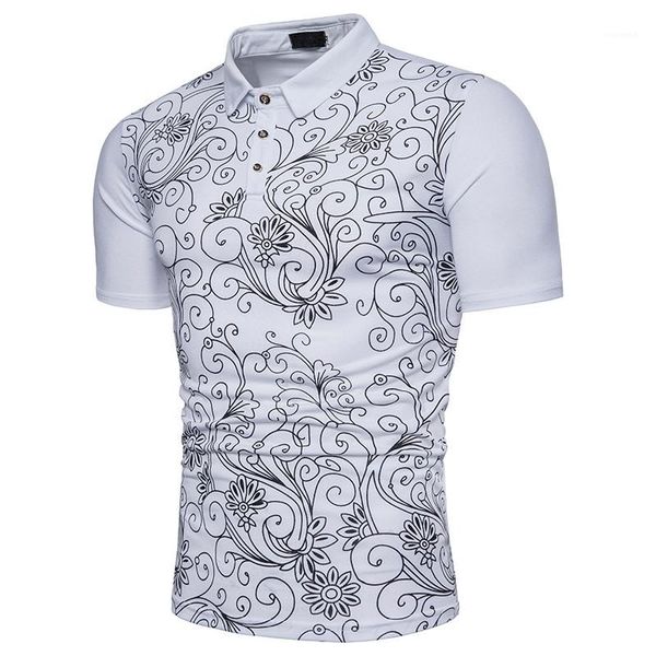 polos slim lapel neck designer polo shirts men fashion print men polos short sleeve casual solid color, White;black
polos slim lapel neck designer polo shirts men fashion print men polos short sleeve casual solid color, White;black