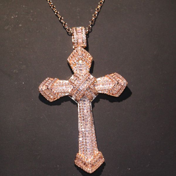 2019 new arrival sparkling deluxe jewelry 925 silver&rose gold fill cross pendant aaaaa cubic zirconia lucky angle necklace for women gift
2019 new arrival sparkling deluxe jewelry 925 silver&rose gold fill cross pendant aaaaa cubic zirconia lucky angle necklace for women gift