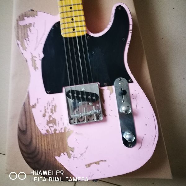 китай пользовательские tele 6 строк maple грифа ручная работа электрическая гитара, розовый цвет guitarra .relics руками
китай пользовательские tele 6 строк maple грифа ручная работа электрическая гитара, розовый цвет guitarra .relics руками