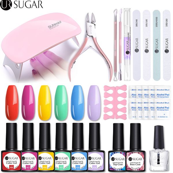 ur sugar manicure set with 6w uv led usb lamp nail dryer soak off uv gel nail polish base coat manicure art tools kits
ur sugar manicure set with 6w uv led usb lamp nail dryer soak off uv gel nail polish base coat manicure art tools kits