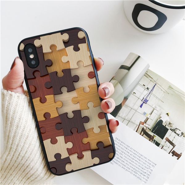 capa luxury brown jigsaw puzzles wood cover for iphone 11 pro xs max xr case for iphone 8 7 6s plus 5s se case soft silicone cover.
capa luxury brown jigsaw puzzles wood cover for iphone 11 pro xs max xr case for iphone 8 7 6s plus 5s se case soft silicone cover.
