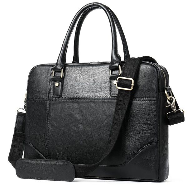 men briefcase genuine leather men briefcase lapbag leather men's briefcases bag for documents briefcases man handbag 7036
men briefcase genuine leather men briefcase lapbag leather men's briefcases bag for documents briefcases man handbag 7036