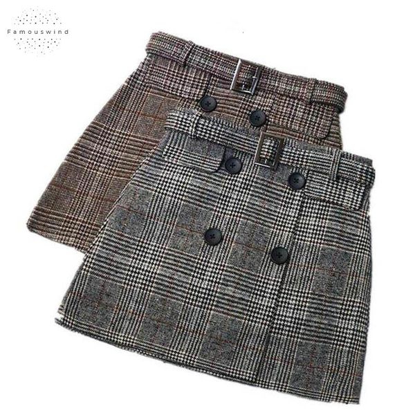 2019 women high waist plaid skirts skirt tweed skirt with button vinatge winter elegant a line women woolen skirt, White
2019 women high waist plaid skirts skirt tweed skirt with button vinatge winter elegant a line women woolen skirt, White