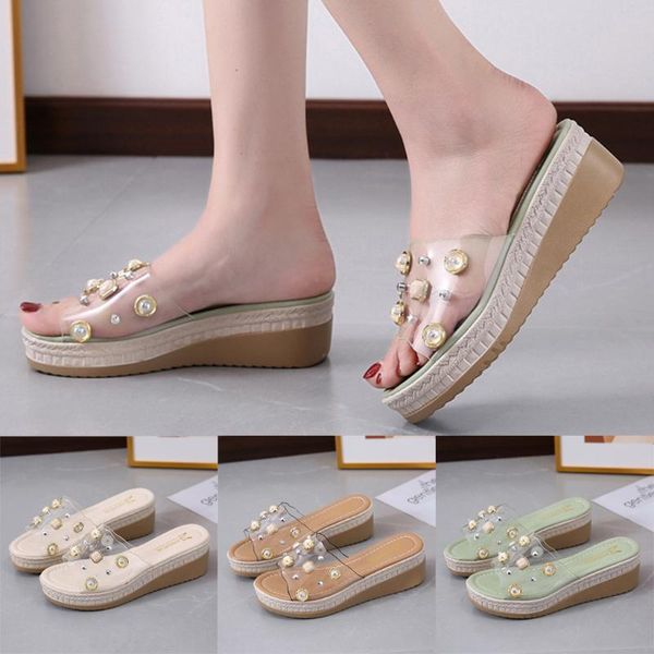 fashion wedges crystal open toe slippers ladies causal shoes women sandals platform wedge slides beach shoes sandales femmes
fashion wedges crystal open toe slippers ladies causal shoes women sandals platform wedge slides beach shoes sandales femmes