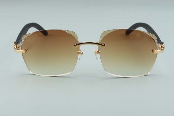 2020 fashion high-end cut lenses black natural wood sticks sunglasses 8300916-3 glasses, size:58-18-135mm, White;black
2020 fashion high-end cut lenses black natural wood sticks sunglasses 8300916-3 glasses, size:58-18-135mm, White;black