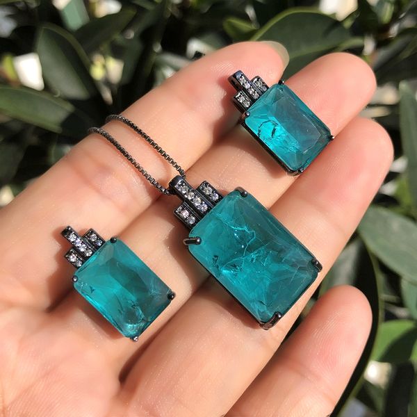 cubic zirconia stud earring pendant necklace jewelry sets for women geometry green bride wedding set 2019 fashion jewelry, Silver
cubic zirconia stud earring pendant necklace jewelry sets for women geometry green bride wedding set 2019 fashion jewelry, Silver