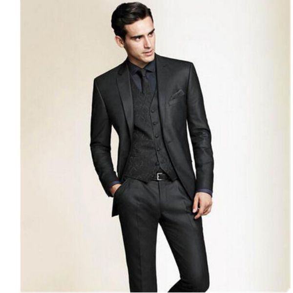 new fashion mens suit black slim fit men groom suit tuxedos formal groomsmen wedding suits 2 pieces, White;black
new fashion mens suit black slim fit men groom suit tuxedos formal groomsmen wedding suits 2 pieces, White;black