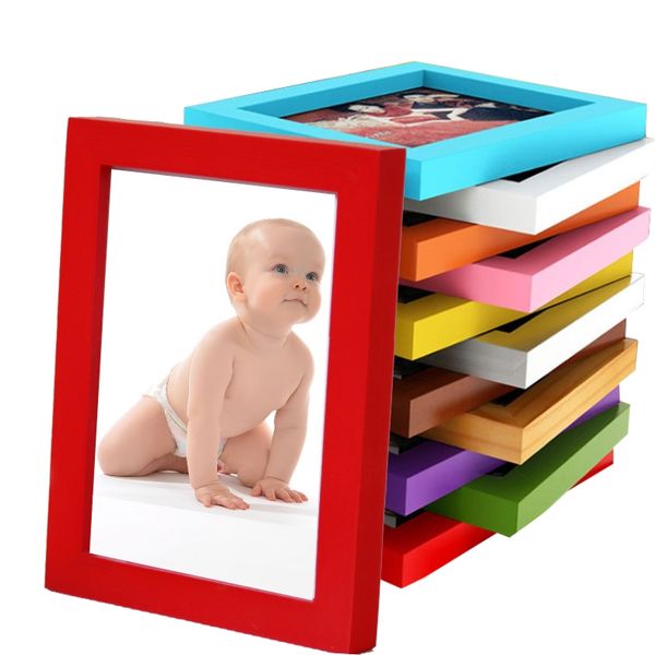 5-8inch picture frames made of solid wood high definition glass for table display and wall mounting p frame 14 colors
5-8inch picture frames made of solid wood high definition glass for table display and wall mounting p frame 14 colors