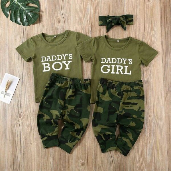 clothing sets baby summer born boy girls short sleeve shirt camo pants trousers headband 3pcs outfit, White
clothing sets baby summer born boy girls short sleeve shirt camo pants trousers headband 3pcs outfit, White