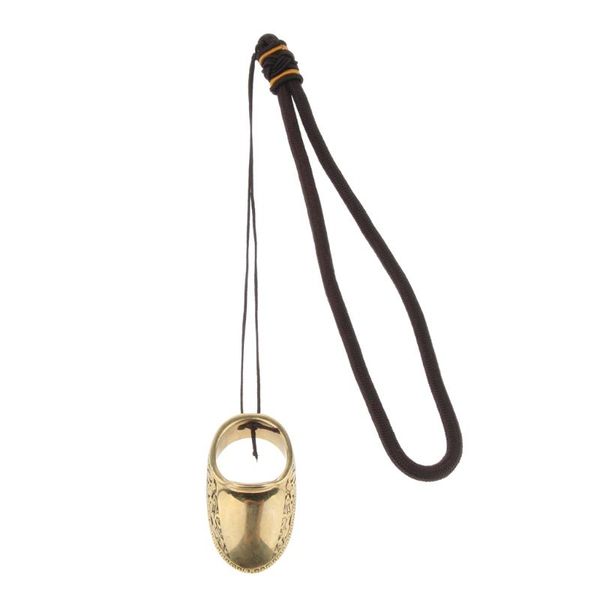 handmade traditional brass archery thumb ring traditional bow trigger finger 
handmade traditional brass archery thumb ring traditional bow trigger finger
