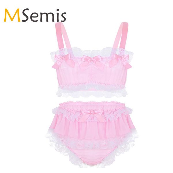 bras sets 2pcs mens sissy lingerie male underwear panties ruffled lace sheer chiffon gay crop with skirted petticoated, Red;black
bras sets 2pcs mens sissy lingerie male underwear panties ruffled lace sheer chiffon gay crop with skirted petticoated, Red;black