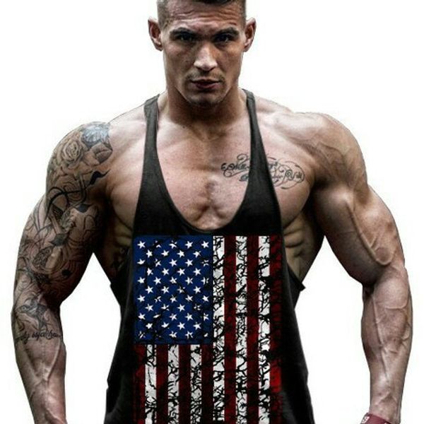 men's fitness vest cotton sling quick-drying bodybuilding training tide brand sleeveless sports vest 2887, White;black
men's fitness vest cotton sling quick-drying bodybuilding training tide brand sleeveless sports vest 2887, White;black