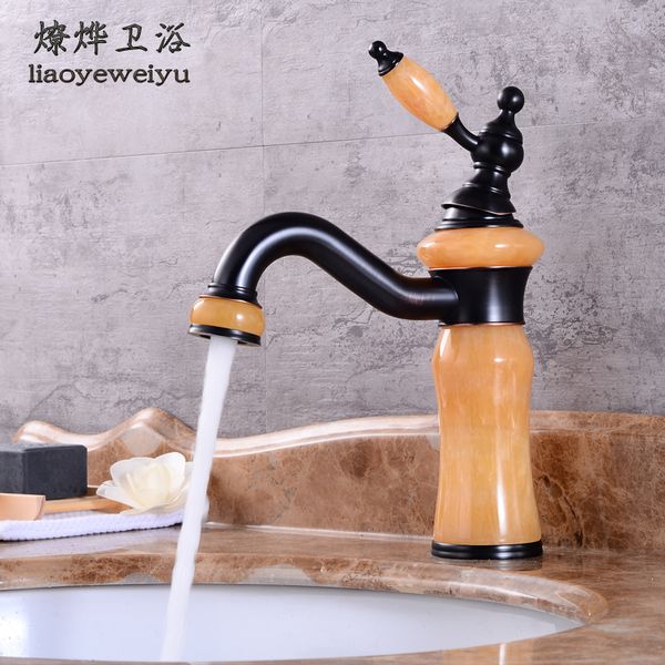 european golden brass natural jade faucet crowd pots antique marble bathroom vanities and cold faucet
european golden brass natural jade faucet crowd pots antique marble bathroom vanities and cold faucet