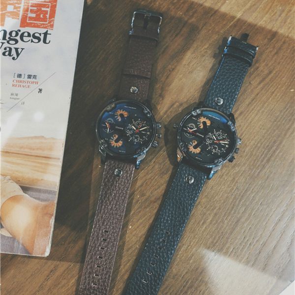 watch men watches 2020 ultra-large business male clocks quartz stainless steel case black coffee genuine leather belt mans hours, Slivery;brown
watch men watches 2020 ultra-large business male clocks quartz stainless steel case black coffee genuine leather belt mans hours, Slivery;brown