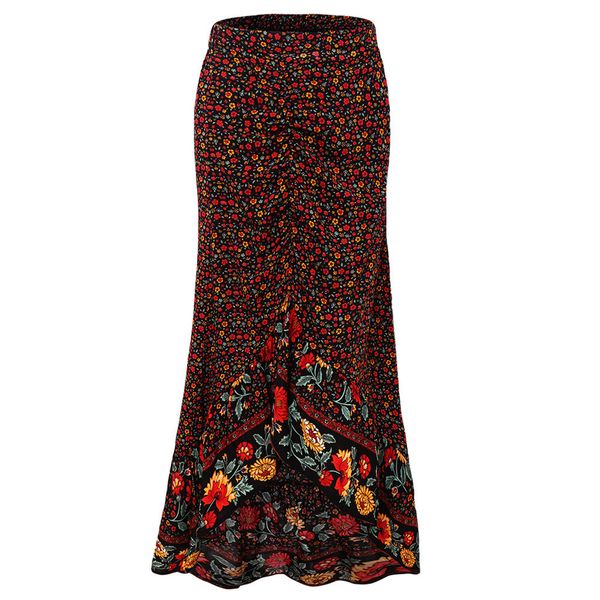jaycosin fashion women's floral print irregular hem wrinkle ruffles lace ruffles floral long skirt 2020 long, Black
jaycosin fashion women's floral print irregular hem wrinkle ruffles lace ruffles floral long skirt 2020 long, Black