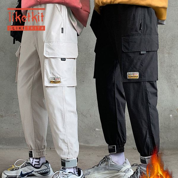 liketkit men's cargo pants winter 2019 pockets solid joggers khaki pants male casual japanese sweatpants autumn streetwear 5xl, Black
liketkit men's cargo pants winter 2019 pockets solid joggers khaki pants male casual japanese sweatpants autumn streetwear 5xl, Black