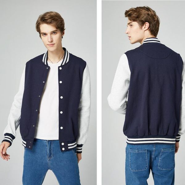 2020 new men's and women's terry cloth pure cotton jacket classic popular men's and women's baseball uniform couple coat, Black;brown
2020 new men's and women's terry cloth pure cotton jacket classic popular men's and women's baseball uniform couple coat, Black;brown