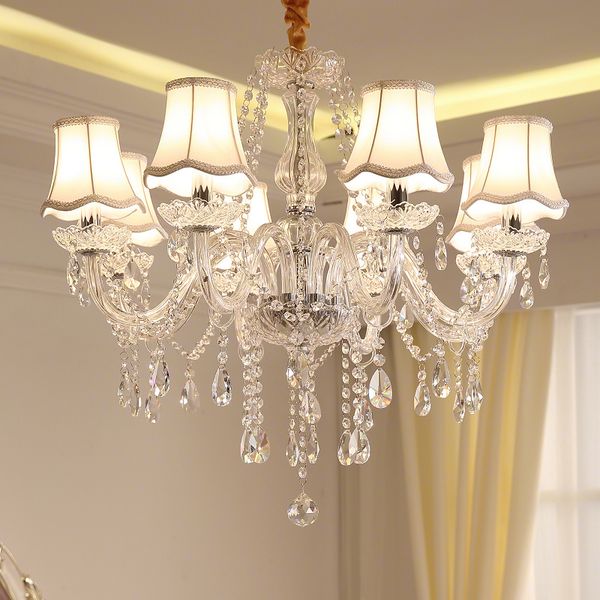 modern led crystal chandeliers lighting fixtures luxury lustre de cristal lights chandeliers for living room bedroom