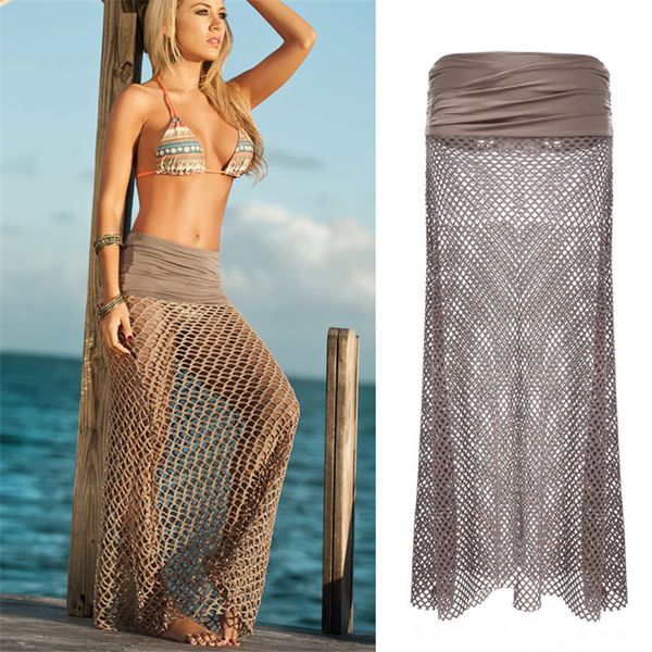 2019 summer women beach mesh knitted skirts women swimsuit cover up swimwear bikini wrap bathing suit, White;black
2019 summer women beach mesh knitted skirts women swimsuit cover up swimwear bikini wrap bathing suit, White;black