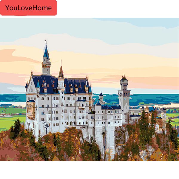 painting by numbers castle landscape drawing on canvas handpainted picture art kits diy gift home decoration
painting by numbers castle landscape drawing on canvas handpainted picture art kits diy gift home decoration