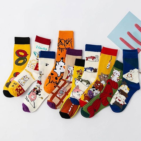 2020 women cotton cat socks multi-color cartoon cat cotton mid socks breathable sweet mid-thigh girls fashion jewelry dropship, Black;white
2020 women cotton cat socks multi-color cartoon cat cotton mid socks breathable sweet mid-thigh girls fashion jewelry dropship, Black;white