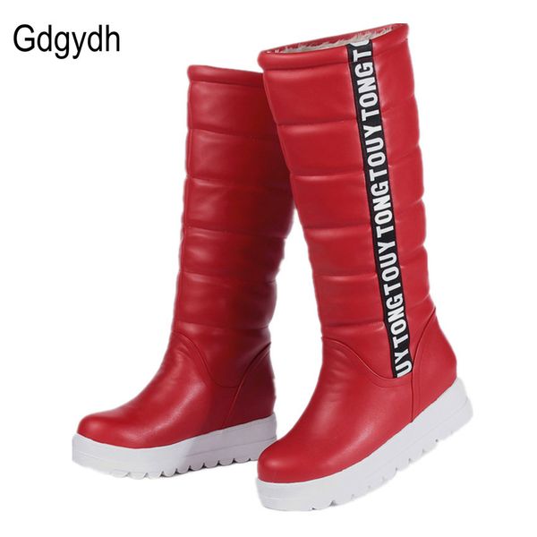 gdgydh winter women shoes knee high boots female elevator flat thermal velvet snow boots platform cotton-padded shoes size 34-43 t200425, Black
gdgydh winter women shoes knee high boots female elevator flat thermal velvet snow boots platform cotton-padded shoes size 34-43 t200425, Black