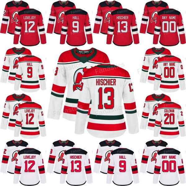 Womens 2019 Heritage New Jersey Devils Nico Hischier Taylor Hall Blake Coleman Kyle Palmieri Brian Boyle Pavel Zacha Hockey Jerseys
Womens 2019 Heritage New Jersey Devils Nico Hischier Taylor Hall Blake Coleman Kyle Palmieri Brian Boyle Pavel Zacha Hockey Jerseys
