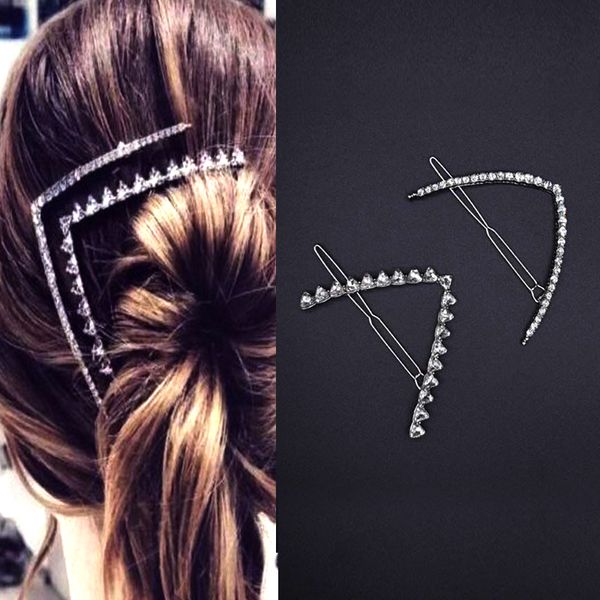 new shiny rhinestones hairpins for woman hair accessories geometric v-shape big crystal hair clips girl hairgrip jewelry, Golden;white
new shiny rhinestones hairpins for woman hair accessories geometric v-shape big crystal hair clips girl hairgrip jewelry, Golden;white