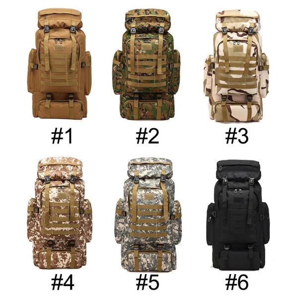 traveling backpack backpack mountaineering durable practical outdoor climbing bag rucksack field pack 80l oxford cloth
traveling backpack backpack mountaineering durable practical outdoor climbing bag rucksack field pack 80l oxford cloth