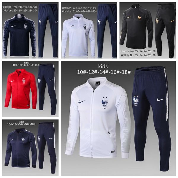 child 2 star survetement boy maillot de foot kid football jogging chandal equipe de france long zipper soccer tracksuit training track suit, Gray
child 2 star survetement boy maillot de foot kid football jogging chandal equipe de france long zipper soccer tracksuit training track suit, Gray