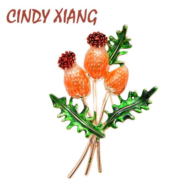 cindy xiang new arrival enamel flower brooches for women beautiful elegant brooch pin jewelry spring style gift, Gray
cindy xiang new arrival enamel flower brooches for women beautiful elegant brooch pin jewelry spring style gift, Gray