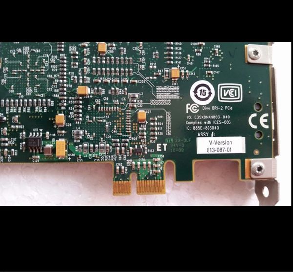 100% tested work perfect for pci-e eicon diva server bri-2m/-2f 800-683-02 isdn
100% tested work perfect for pci-e eicon diva server bri-2m/-2f 800-683-02 isdn