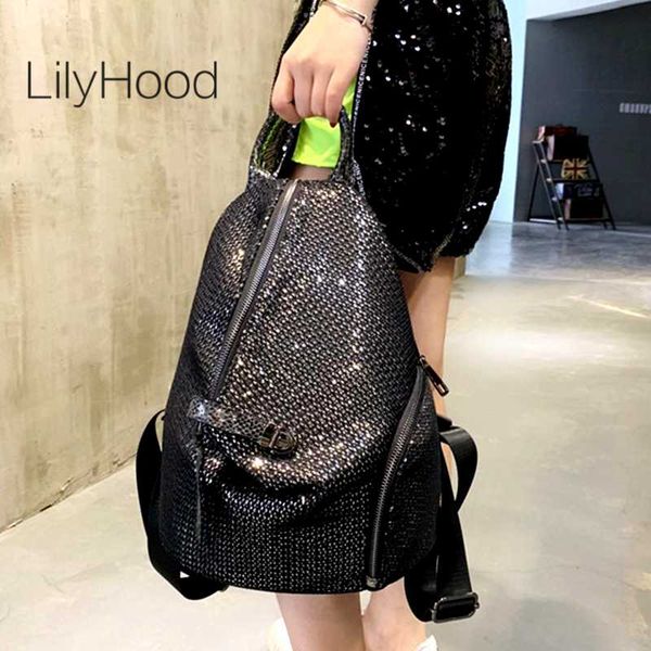 lady summer tide iridescent paillette backpack casual sparkle shiny daily bagpack for women female anti-theft bag
lady summer tide iridescent paillette backpack casual sparkle shiny daily bagpack for women female anti-theft bag