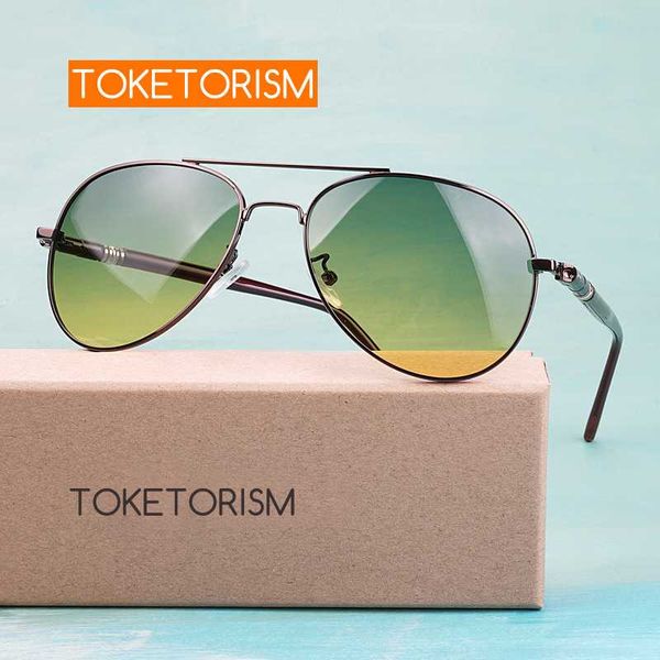toketorism day night vision sunglasses men's anti-glare driving glasses polarized sunglasses 902, White;black
toketorism day night vision sunglasses men's anti-glare driving glasses polarized sunglasses 902, White;black