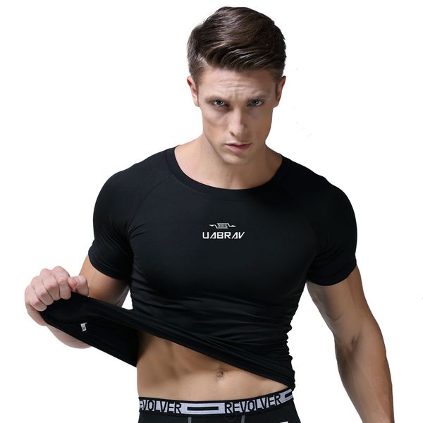 js1377j-workout fitness men short sleeve t shirt men thermal muscle bodybuilding wear compression elastic slim exercise clothing, White;black
js1377j-workout fitness men short sleeve t shirt men thermal muscle bodybuilding wear compression elastic slim exercise clothing, White;black