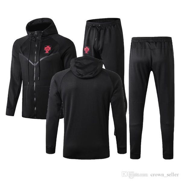 18 19 portugal jacket training suit ronaldo pepe andre silva bernardo 2018 2019 portugal long sleeve jogging hooded jacket tracksuit, Black
18 19 portugal jacket training suit ronaldo pepe andre silva bernardo 2018 2019 portugal long sleeve jogging hooded jacket tracksuit, Black