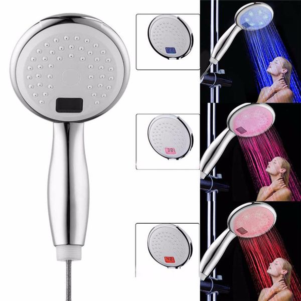 lcd temperature digital display water bathroom round shower led handheld shower head 3 colors led head
lcd temperature digital display water bathroom round shower led handheld shower head 3 colors led head