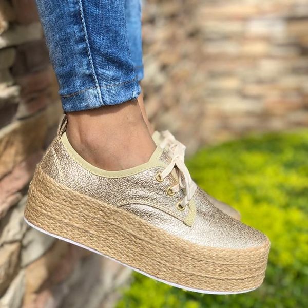 shujin fashion women ladies espadrille shoes canvas thick bottom flats shoes girls lace up round toe casual flats plus size, Black
shujin fashion women ladies espadrille shoes canvas thick bottom flats shoes girls lace up round toe casual flats plus size, Black