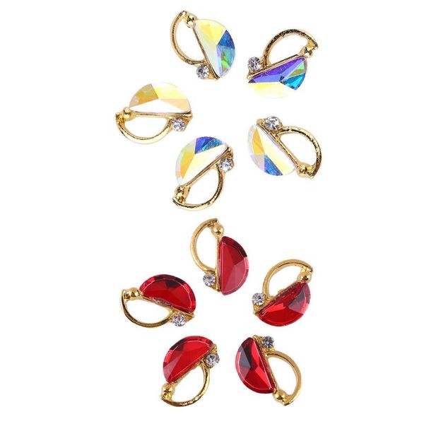 5pcs rhinestone decoration glitter half circle diy accessory nail art decor, Silver;gold
5pcs rhinestone decoration glitter half circle diy accessory nail art decor, Silver;gold