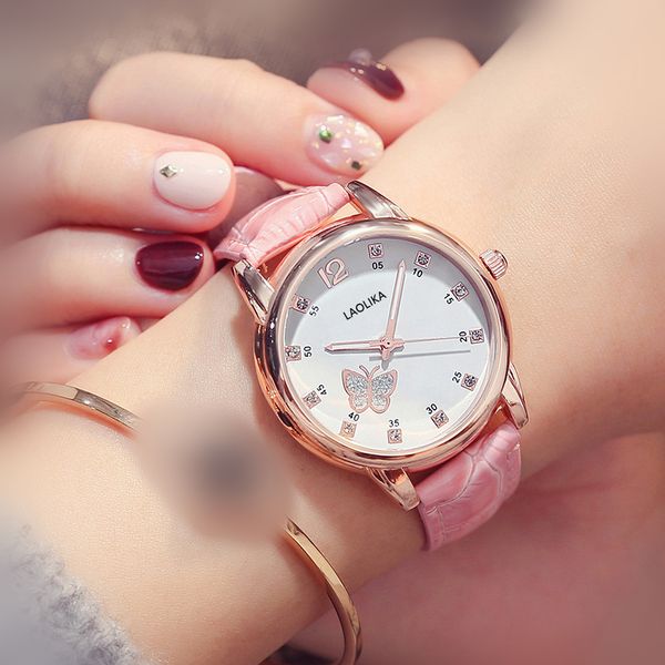 2019 cute butterfly luminous with waterproof female high school students trend watch for women fashion & casual chronograph, Slivery;brown
2019 cute butterfly luminous with waterproof female high school students trend watch for women fashion & casual chronograph, Slivery;brown