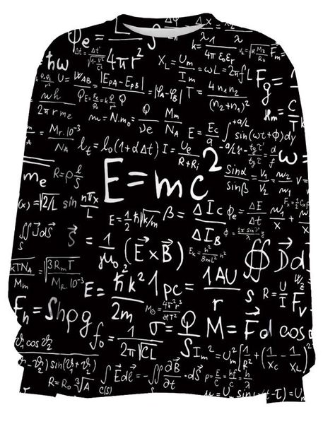 men's hoodies & sweatshirts blackboard number snow formula e=mc^2 blouse 3d digital polyerster men sportswear workout cotton smooth, Black
men's hoodies & sweatshirts blackboard number snow formula e=mc^2 blouse 3d digital polyerster men sportswear workout cotton smooth, Black