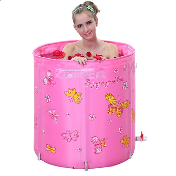 thicken can be raised and lowered folding bath barrel bath barrel quilted insulation inflatable bathtub tub 
thicken can be raised and lowered folding bath barrel bath barrel quilted insulation inflatable bathtub tub