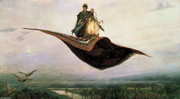 the flying carpet - victor vasnetsov home wall art decor handpainted &hd print oil painting on canvas wall art canvas pictures 190801
the flying carpet - victor vasnetsov home wall art decor handpainted &hd print oil painting on canvas wall art canvas pictures 190801