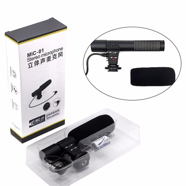 professional condenser microphone 3.5mm recording microphone interview mic for dslr camera video dv camcorder drop shipping
professional condenser microphone 3.5mm recording microphone interview mic for dslr camera video dv camcorder drop shipping