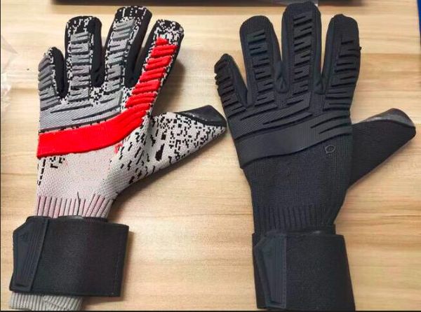 2019 new soccer goalkeeper gloves finger protection professional men football gloves adults thicker goalie soccer gloves fast shipping, Black
2019 new soccer goalkeeper gloves finger protection professional men football gloves adults thicker goalie soccer gloves fast shipping, Black