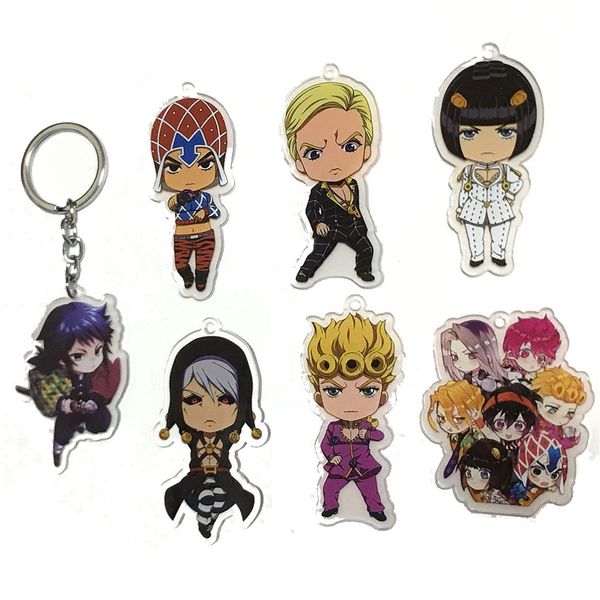 jojo's bizarre adventure original japanese anime figure acrylic mobile phone charms keychain strap keyring, Silver
jojo's bizarre adventure original japanese anime figure acrylic mobile phone charms keychain strap keyring, Silver
