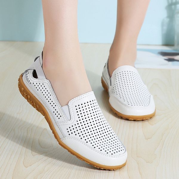 gktinoo new split leather women summer shoes cut-outs woman loafers fashion hollow women's flats breathable female shoe, Black
gktinoo new split leather women summer shoes cut-outs woman loafers fashion hollow women's flats breathable female shoe, Black